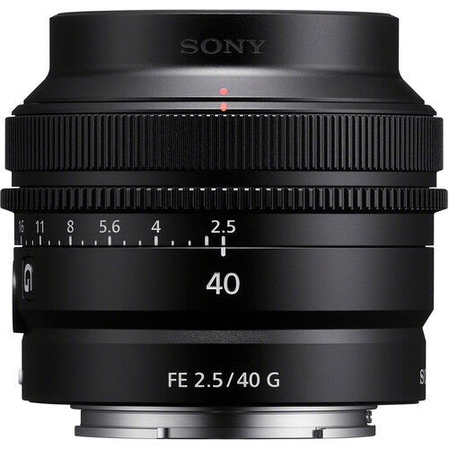 Sony FE 40mm f 2.5 G Lens Online now