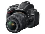 Nikon D5100 16.2MP Digital SLR Camera & 18-55mm VR Lens Fashion