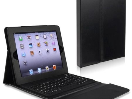 Camson Wireless Bluetooth Keyboard Leather Case and Stand for iPad 3, iPad 2 and New iPad Online now