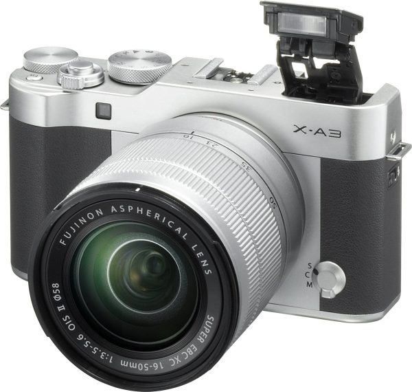 Fujifilm X-A3 Mirrorless Camera XC16-50mm F3.5-5.6 II Lens Kit - Silver Online