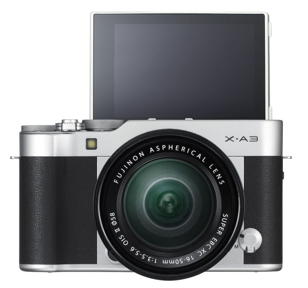 Fujifilm X-A3 Mirrorless Camera XC16-50mm F3.5-5.6 II Lens Kit - Silver Online