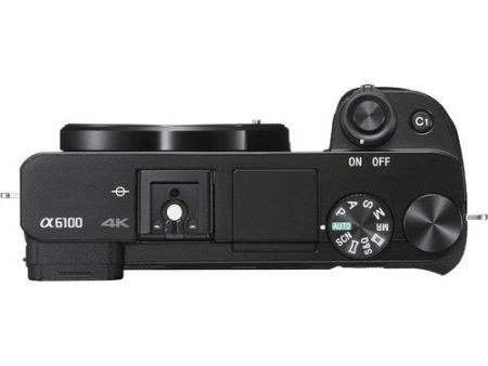 Sony A6100, Body Only, Black Online Sale