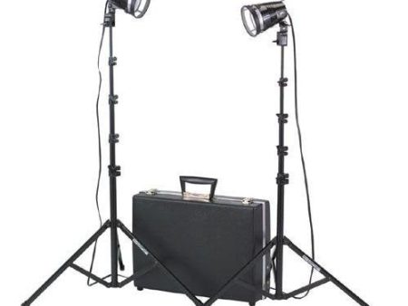 Smith Victor K102 2 700SG Quartz Light, 1200-Watt Location Kit with 650 Attache Carrying Case. Online Hot Sale