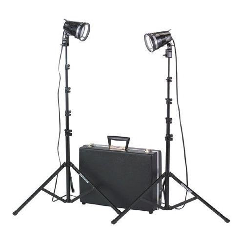 Smith Victor K102 2 700SG Quartz Light, 1200-Watt Location Kit with 650 Attache Carrying Case. Online Hot Sale