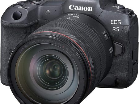 Canon EOS R5 Mirrorless Digital Camera with 24-105mm f 4L Len Online Sale