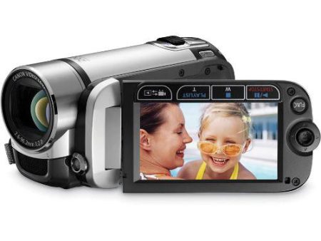 Canon FS200 Camcorder - Silver Online now