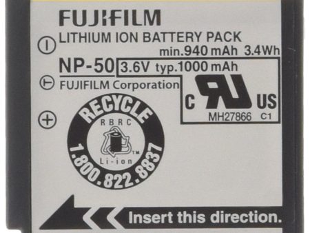 Fujifilm NP-50 Lithium Ion Rechargeable Battery Online now