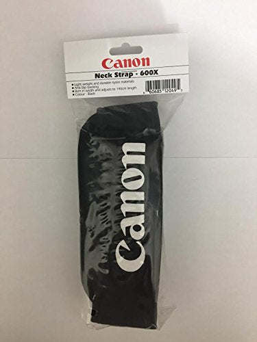 Canon Pro 600X Light Weight Wide Padded Neck Strap Black Cheap