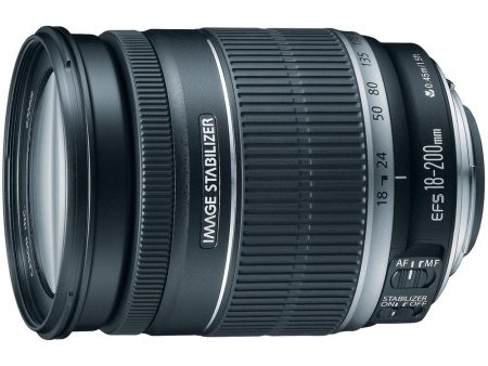 Canon EF-S 18-200mm f 3.5-5.6 IS Standard Zoom Lens for Canon DSLR Cameras White Box Online Sale