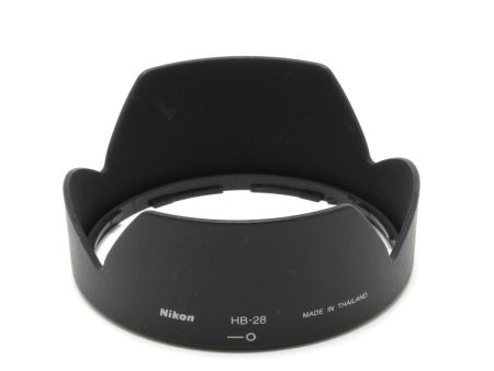 Nikon HB-28 Lens Hood for 24-85mm f 3.5-4.5 G-AFS Lens Supply