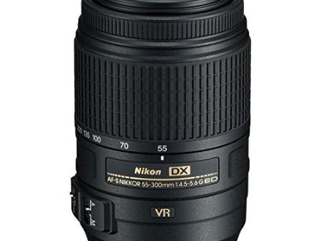 Nikon AF-S DX NIKKOR 55-300mm f 4.5-5.6G ED VR Lens - Pre-Owned on Sale