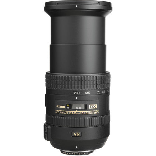 Nikon AF-S DX NIKKOR 18-200mm f 3.5-5.6G ED VR II Lens Supply