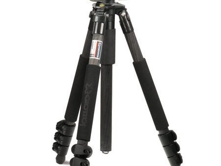 Giottos MTL8350B Professional 4-Section Carbon Tripod with Flip Leg Locks Online Hot Sale