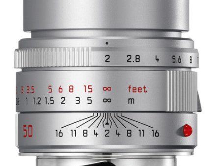 Leica APO-Summicron-M 50mm f 2 ASPH. Lens (Silver Anodized) Sale