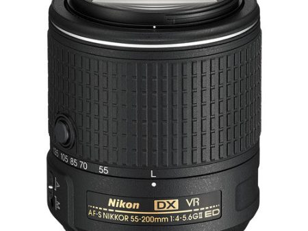 Nikon AF-S 55-200mm f 4-5.6G ED DX VR II Nikkor Lens Online Sale