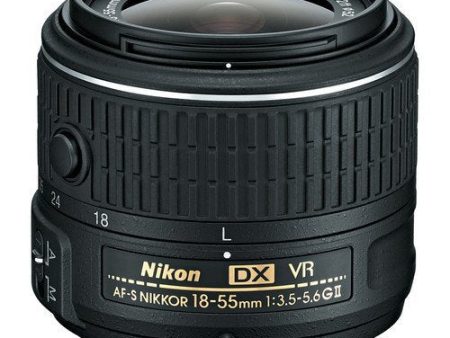 Nikon AF-S 18-55mm f 3.5-5.6G VR II Lens - White Box Cheap