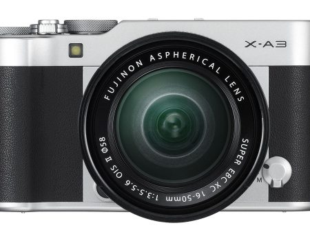 Fujifilm X-A3 Mirrorless Camera XC16-50mm F3.5-5.6 II Lens Kit - Silver Online