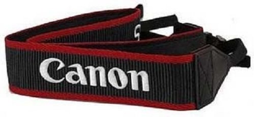 Genuine Original OEM Canon Red 1 Width Neck Strap for Canon EOS and EOS Rebel Series DSLR Cameras Fashion