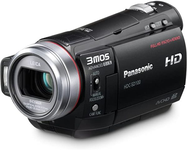 Panasonic HDC-SD100 Flash Memory High Definition Camcorder with 12x Optical Zoom Online Hot Sale