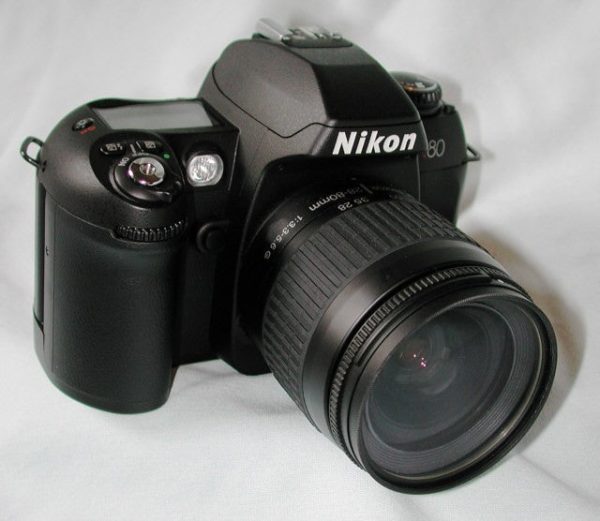 Nikon N80 35mm SLR Film Camera with AF 28-80mm Lens - Used on Sale