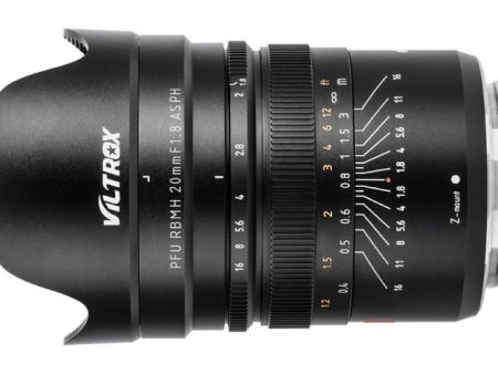 Viltrox PFU RBMH 20mm f 1.8 ASPH Lens for Nikon Z Online