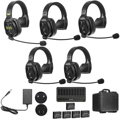 Saramonic WiTalk-WT5S 5-Person Full-Duplex Wireless Single-Ear Headset Intercom System (1.9 GHz) Sale