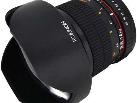 Rokinon FE14M-C 14mm F2.8 Ultra Wide Lens for Canon (Black) Online Sale