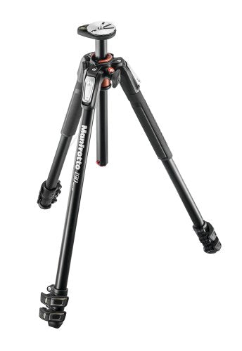 Manfrotto Aluminum 3-Section Tripod,Black Online Sale