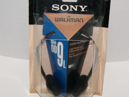 Sony MDR-009L Open-Air Stereo Headphone - Black New Open-Box Sale