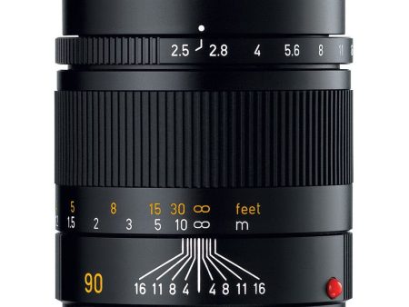 Leica 90mm f 2.5 Summarit-M Manual Focus Lens (Black) Online now