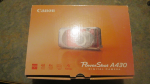 Canon PowerShot A430 Digital Camera (Red) for Parts For Cheap