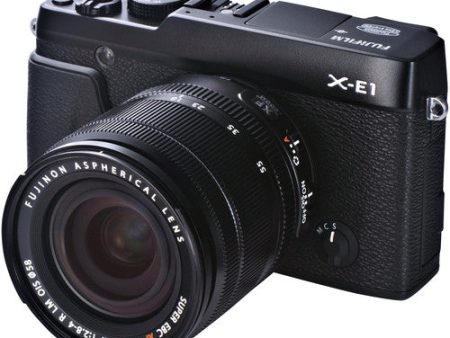 FUJIFILM X-E1 Digital Camera with 18-55mm Lens (Black) Supply