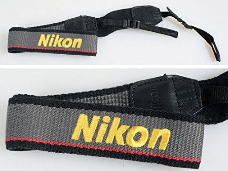 NIKON Vintage Original Camera Strap Online now