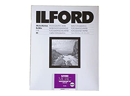 Ilford MULTIGRADE RC Deluxe Paper - Pearl, 8x10  (25 Sheets) For Cheap