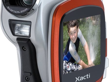 Sanyo Xacti VPC-CA6 Weatherproof Digital Camcorder - Orange Cheap