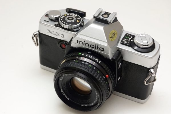 Minolta XG1 Film 35mm SLR Camera with 45mm f 2 Lens - Used Discount