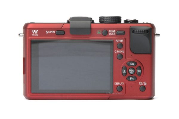 Panasonic Lumix DMC-GF1 Digital Camera Red - Body Online Hot Sale