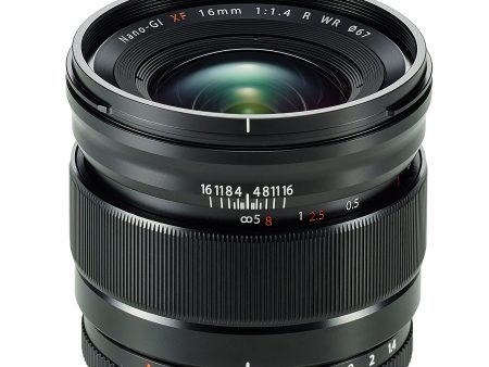 FUJIFILM XF 16mm f 1.4 R WR Lens Online Sale