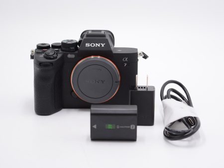 Sony A7IV 6256119 A7 Mark IV Mirrorless Camera Body, Used Online Hot Sale