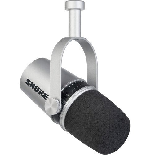 Shure MV7 Podcast Microphone (Silver) Discount